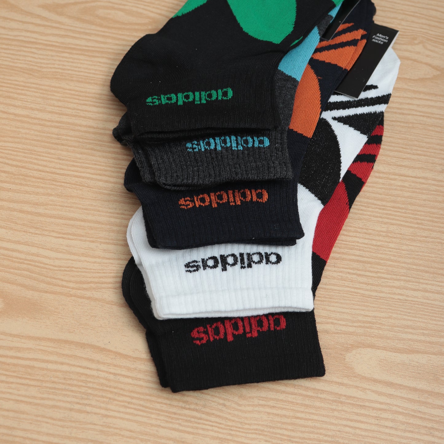 SKS073-ADS BIG LEAF IMPORTED ANKLE SOCKS