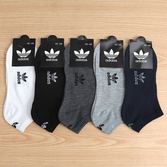 SKS077-ADS TREFOIL BASIC MPORTED ANKLE SOCKS