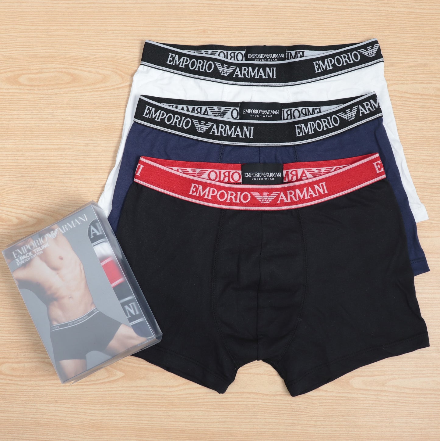 BB0014-EMPAR PREMIUM PACK 0F 3 BOXER BRIEFS