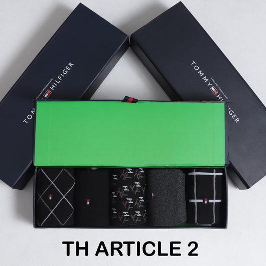 SKS010-THFGR IMPORTED PACK OF 5 FULL SOCKS (ARTICLE 2)