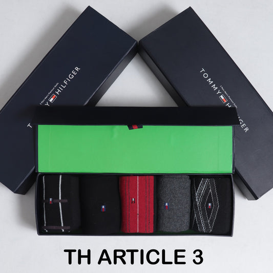 SKS010-THFGR IMPORTED PACK OF 5 FULL SOCKS (ARTICLE 3)