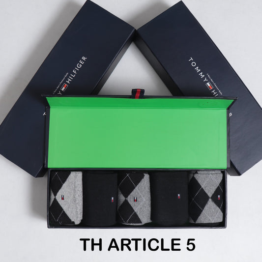 SKS010-THFGR IMPORTED PACK OF 5 FULL SOCKS (ARTICLE 5)