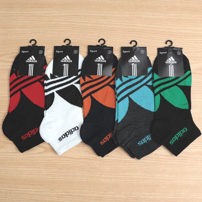 SKS073-ADS BIG LEAF IMPORTED ANKLE SOCKS