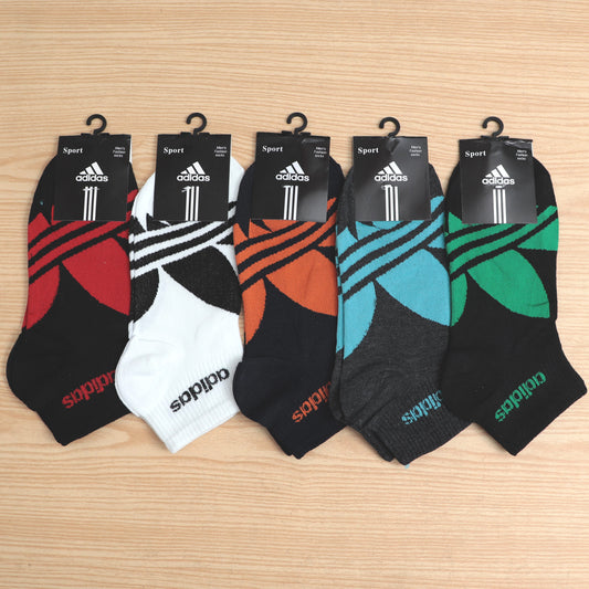 SKS073-ADS BIG LEAF IMPORTED ANKLE SOCKS