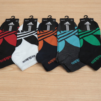 SKS073-ADS BIG LEAF IMPORTED ANKLE SOCKS