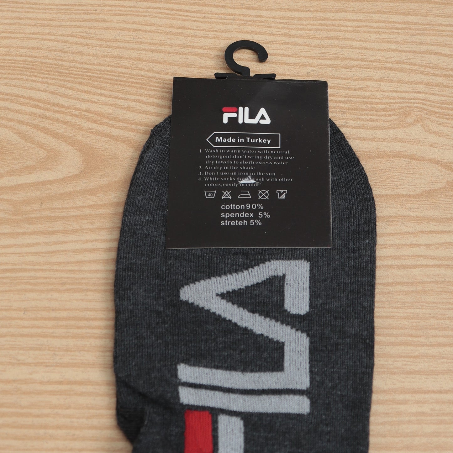 SKS034-FLA ANKLE STRIPE PACK OF 5 ANKLE SOCKS