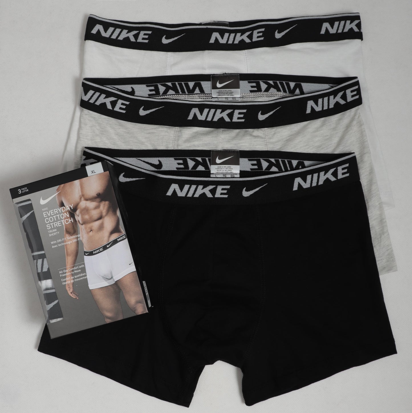 BB0017-NK PREMIUM PACK 0F 3 BOXER BRIEFS