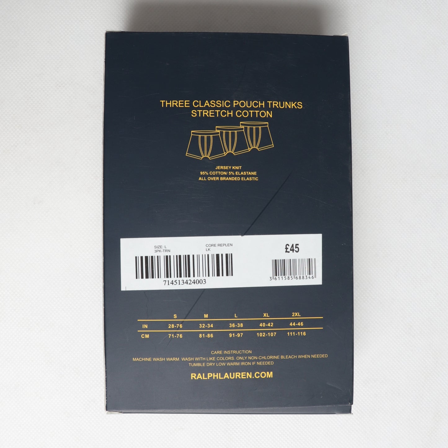 BB0018-PLRLN PREMIUM PACK 0F 3 BOXER BRIEFS