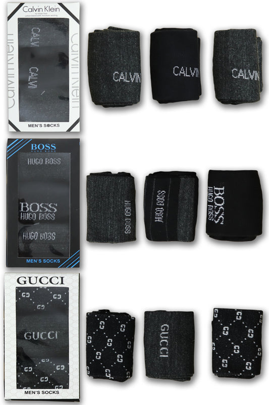 SKS-BUNDLE OFFER 3 BOXES OF PACK OF 3 SOCKS