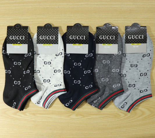 SKS021-GC PACK OF 5 ANKLE SOCKS