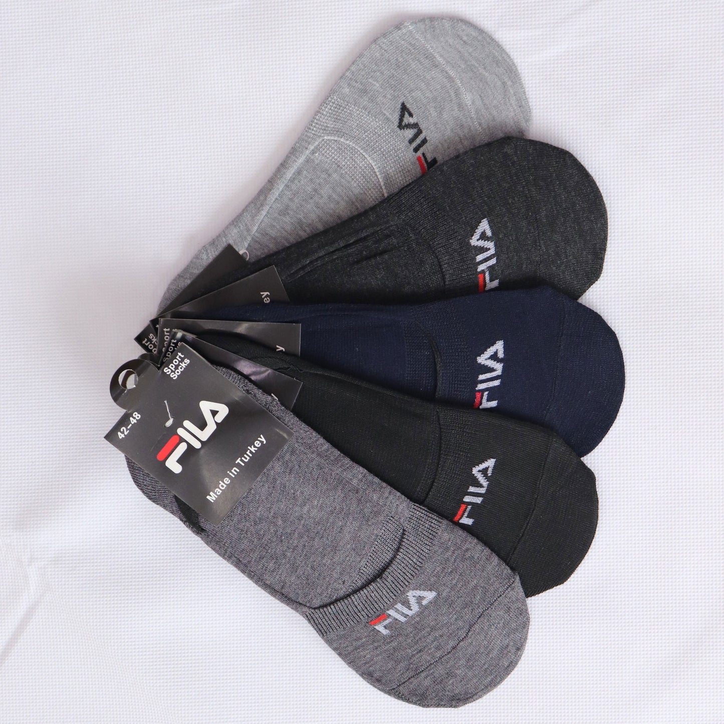 SKS044-FLA PACK OF 5 LOAFER SOCKS