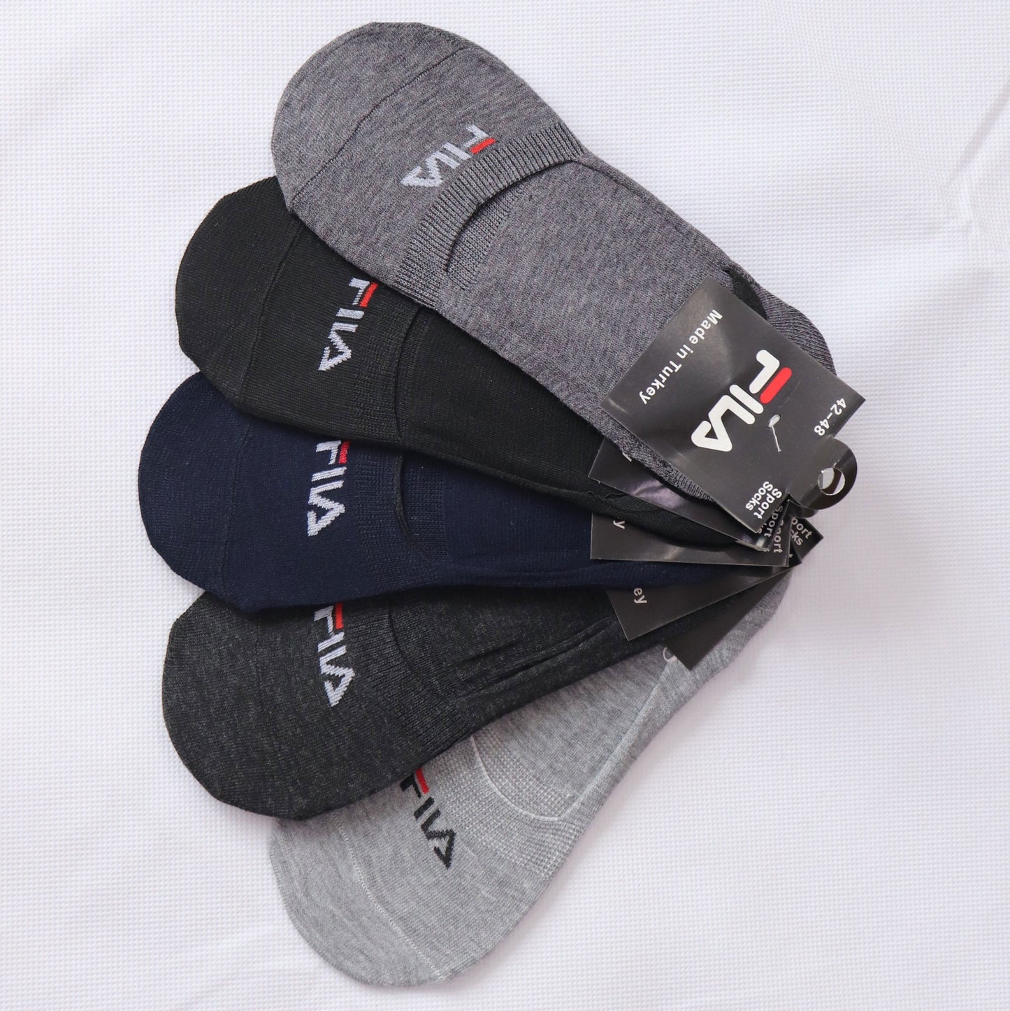 SKS044-FLA PACK OF 5 LOAFER SOCKS