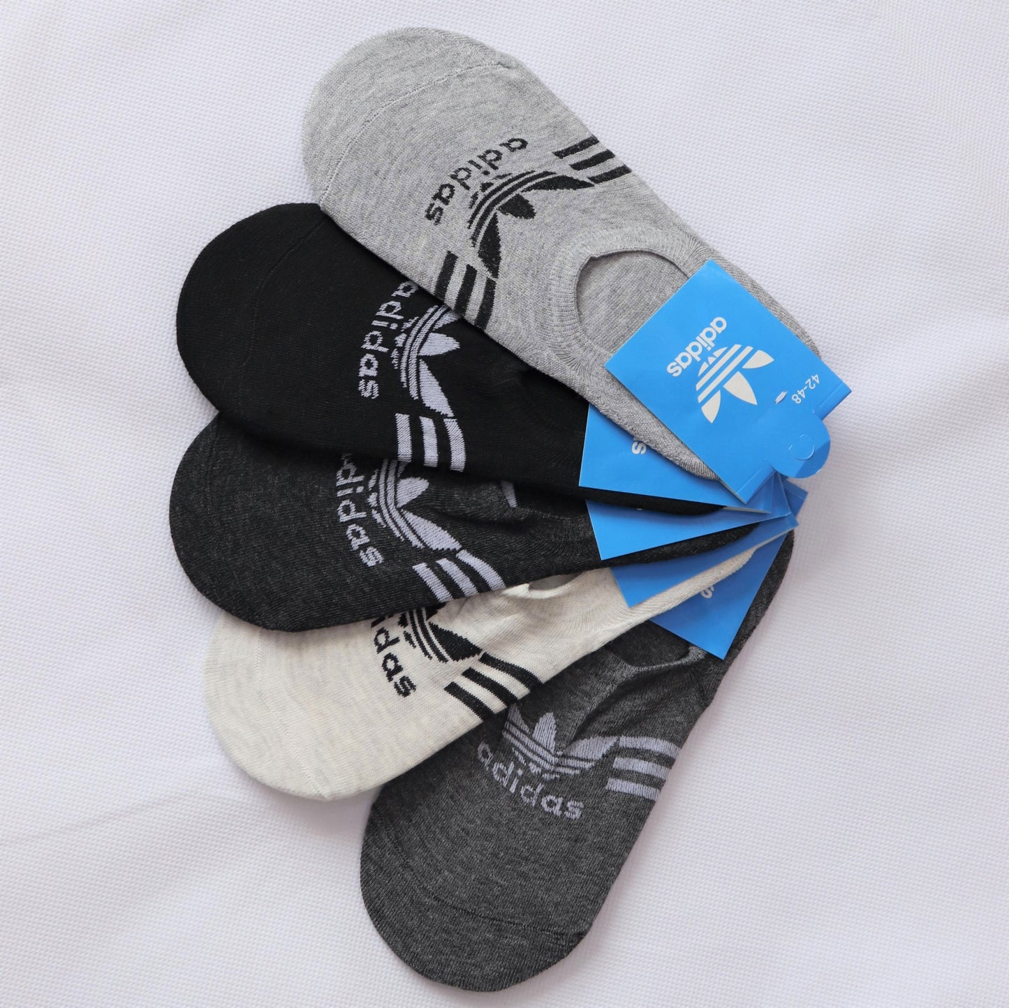 SKS047-ADS TRFOIL PACK OF 5 LOAFER SOCKS