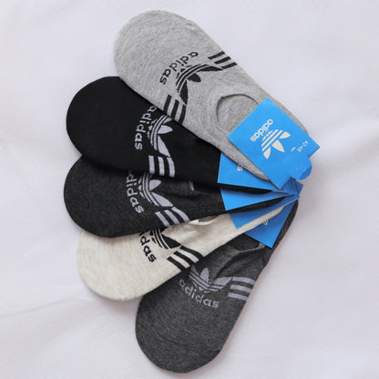 SKS047-ADS TRFOIL PACK OF 5 LOAFER SOCKS