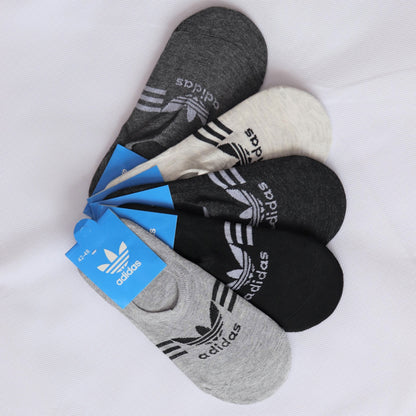 SKS047-ADS TRFOIL PACK OF 5 LOAFER SOCKS