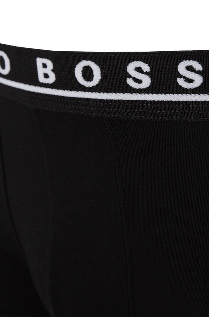 BB002-HGOBSS ALL BLACK PACK OF 3 BOXER BRIEFS