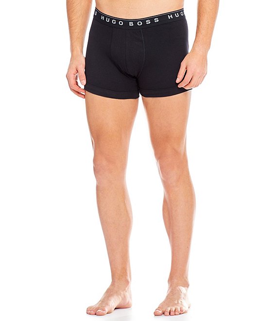 BB002-HGOBSS ALL BLACK PACK OF 3 BOXER BRIEFS