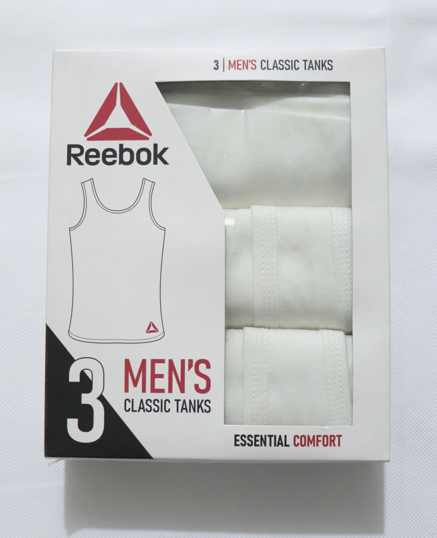 V06-RBK PACK OF 3 COMBED COTTON STRETCH UNDERSHIRTS (VEST)