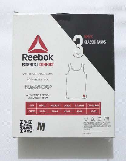 V06-RBK PACK OF 3 COMBED COTTON STRETCH UNDERSHIRTS (VEST)