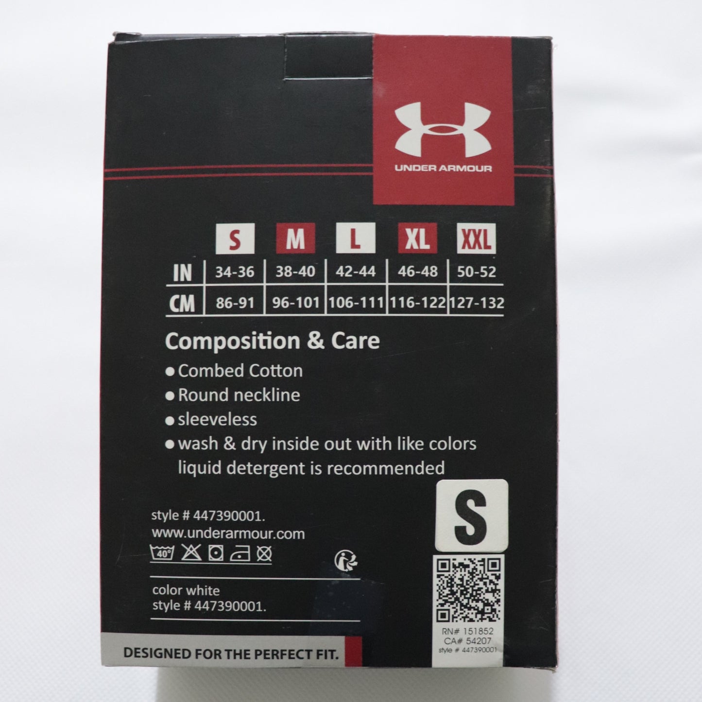 V05-UNARM PACK OF 3 COMBED COTTON STRETCH UNDERSHIRTS (VEST)